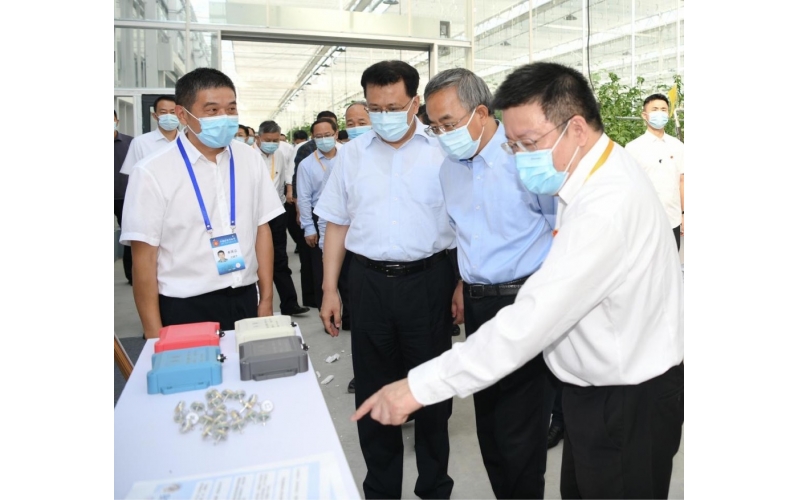 智能生物耳标得到国务院副总理胡春华等一行领导的关注